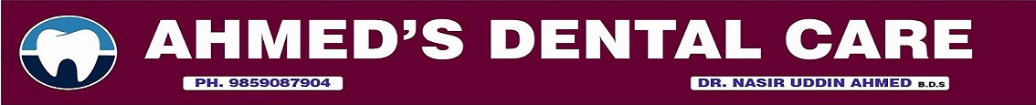 Ahmed's Dental Care Brand Banner